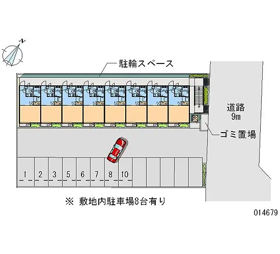 ★手数料０円★入間市下藤沢　月極駐車場（LP）